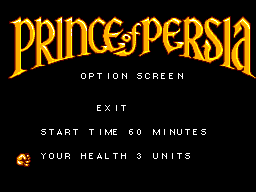 Prince of Persia screenshot 4 for Sega Master System